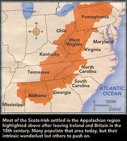 Scottish-Irish settlement in America