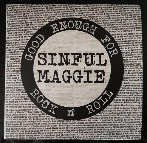 EP REVIEW: SINFUL MAGGIE- 'Good Enough For Rock'n'Roll' (2019)